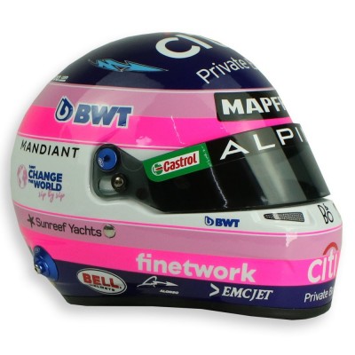 Minihelm 1:2 Fernando Alonso 'Alpine 2022' Minihelm 1:2 Fernando Alonso 'Alpine 2022'