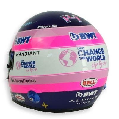 Minihelm 1:2 Fernando Alonso 'Alpine 2022' Minihelm 1:2 Fernando Alonso 'Alpine 2022'