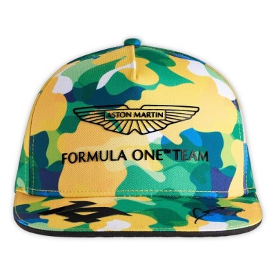 Fernando Alonso Aston Martin F1 GP Brazil Cap