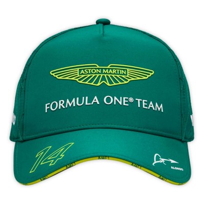 Fernando Alonso Aston Martin F1-Kappe Fernando Alonso Aston Martin F1-Kappe