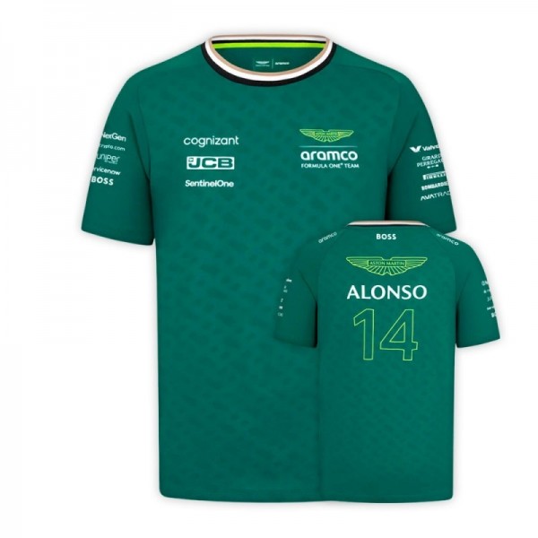 Fernando Alonso Aston Martin F1 Kinder-T-Shirt