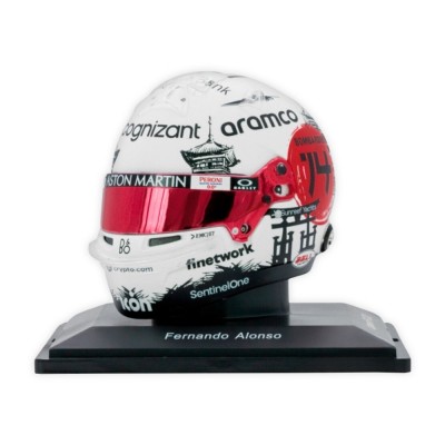 Mini Helmet 1:5 Fernando Alonso 'Aston Martin 2023' GP Mini Helmet 1:5 Fernando Alonso 'Aston Martin 2023' GP
