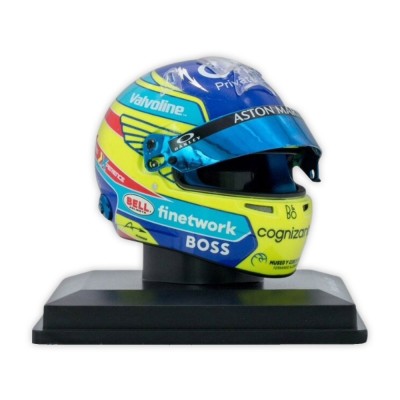 Minihelm 1:5 Fernando Alonso 'Aston Martin 2024' Minihelm 1:5 Fernando Alonso 'Aston Martin 2024'