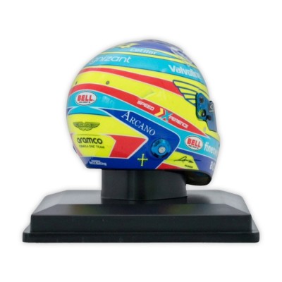 Minihelm 1:5 Fernando Alonso 'Aston Martin 2024' Minihelm 1:5 Fernando Alonso 'Aston Martin 2024'